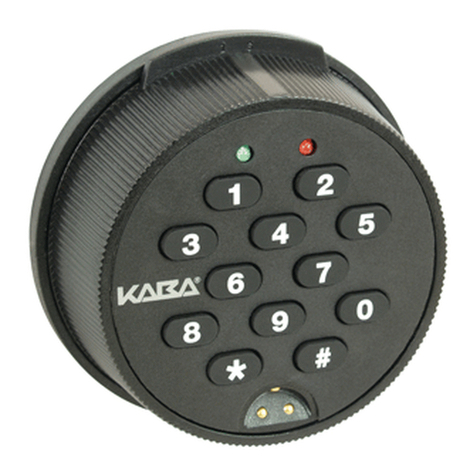 Kaba Mas Auditcon 52R User manual Kaba Mas Auditcon 52R User manual