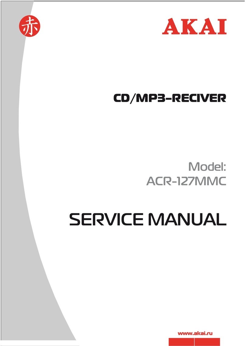 Akai ACR-127MMC User manual