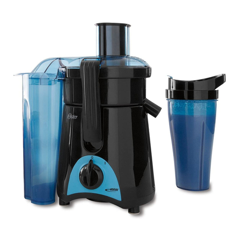 Oster Juice & Blend 2 Go FPSTJE3166 User manual