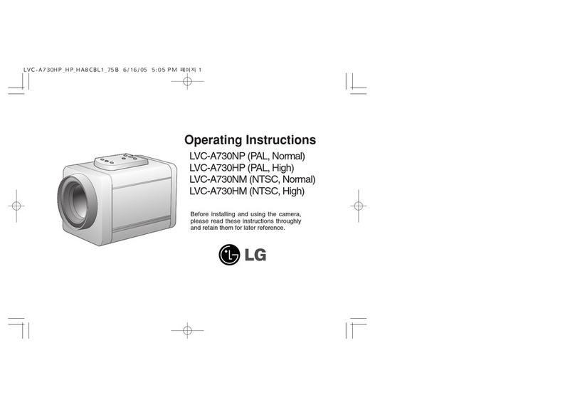 LG LVC-A730NP User manual