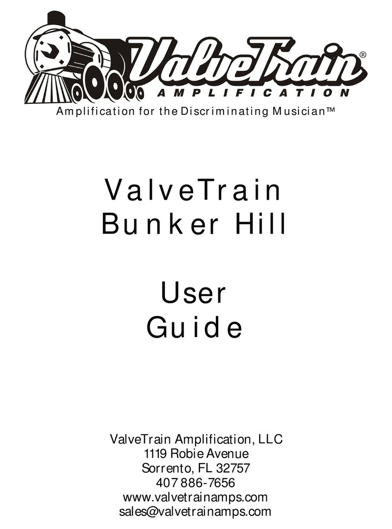 ValveTrain Amplification Bunker Hill user guide