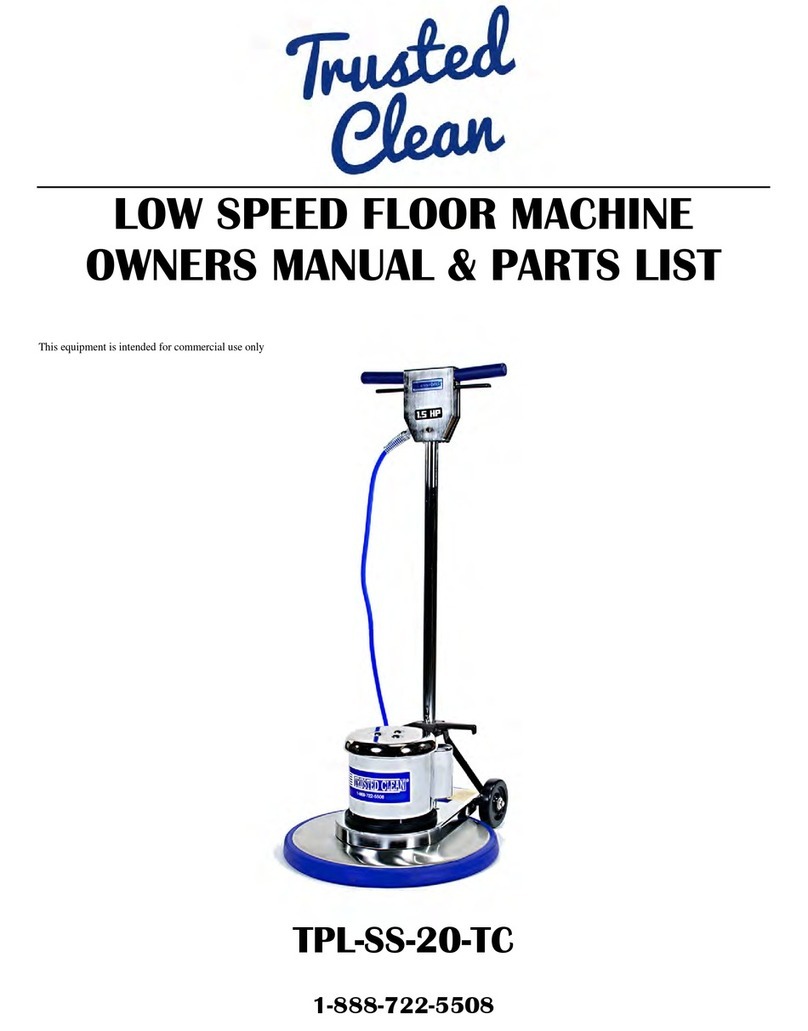 Trusted Clean TPL-SS20-TC User manual Trusted Clean TPL-SS20-TC User manual