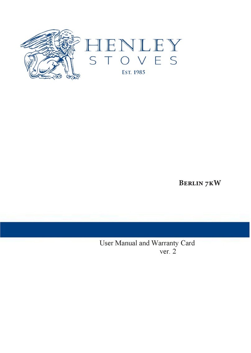 Henley Berlin 7kW User manual and warranty card