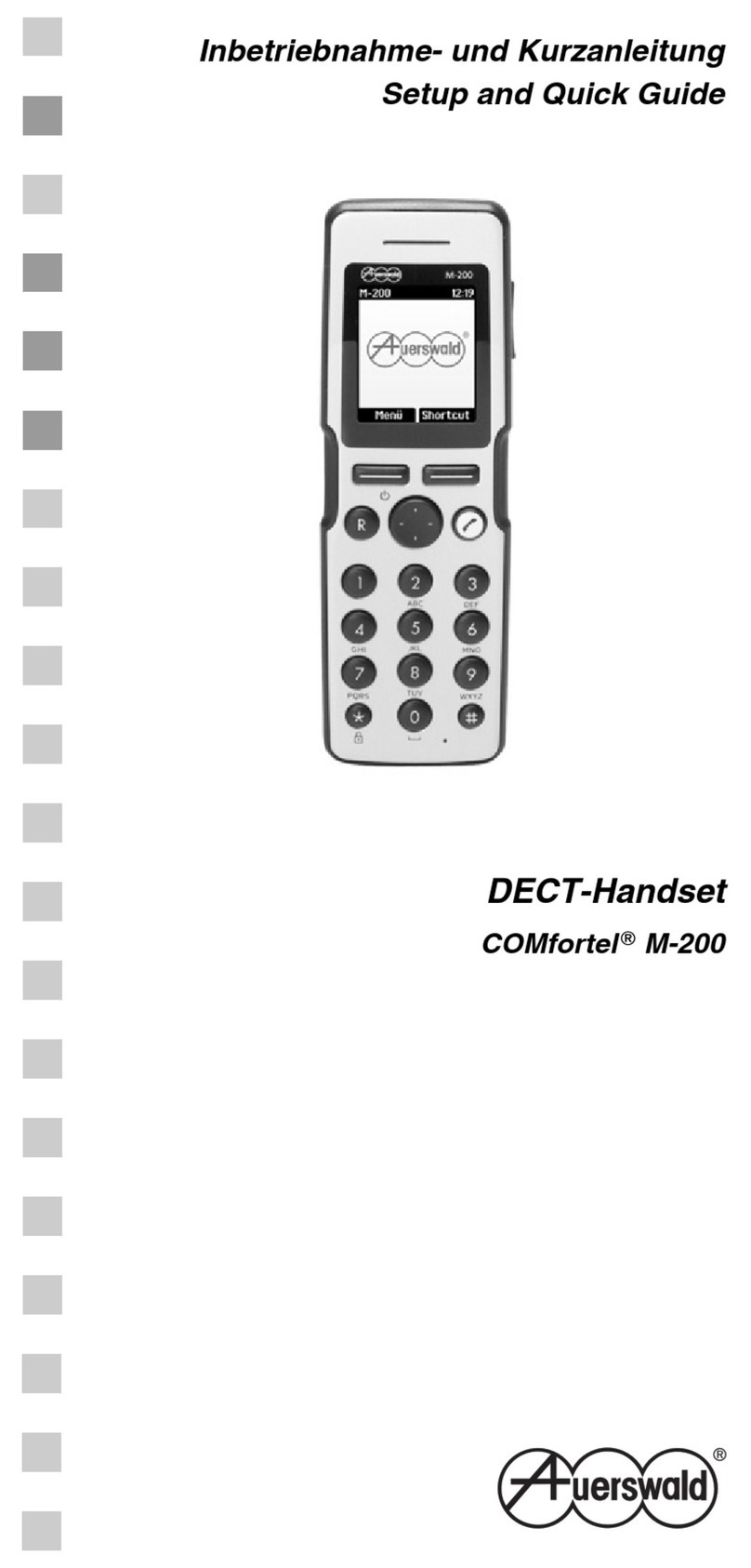 Auerswald COMfortel M-200 quick guide