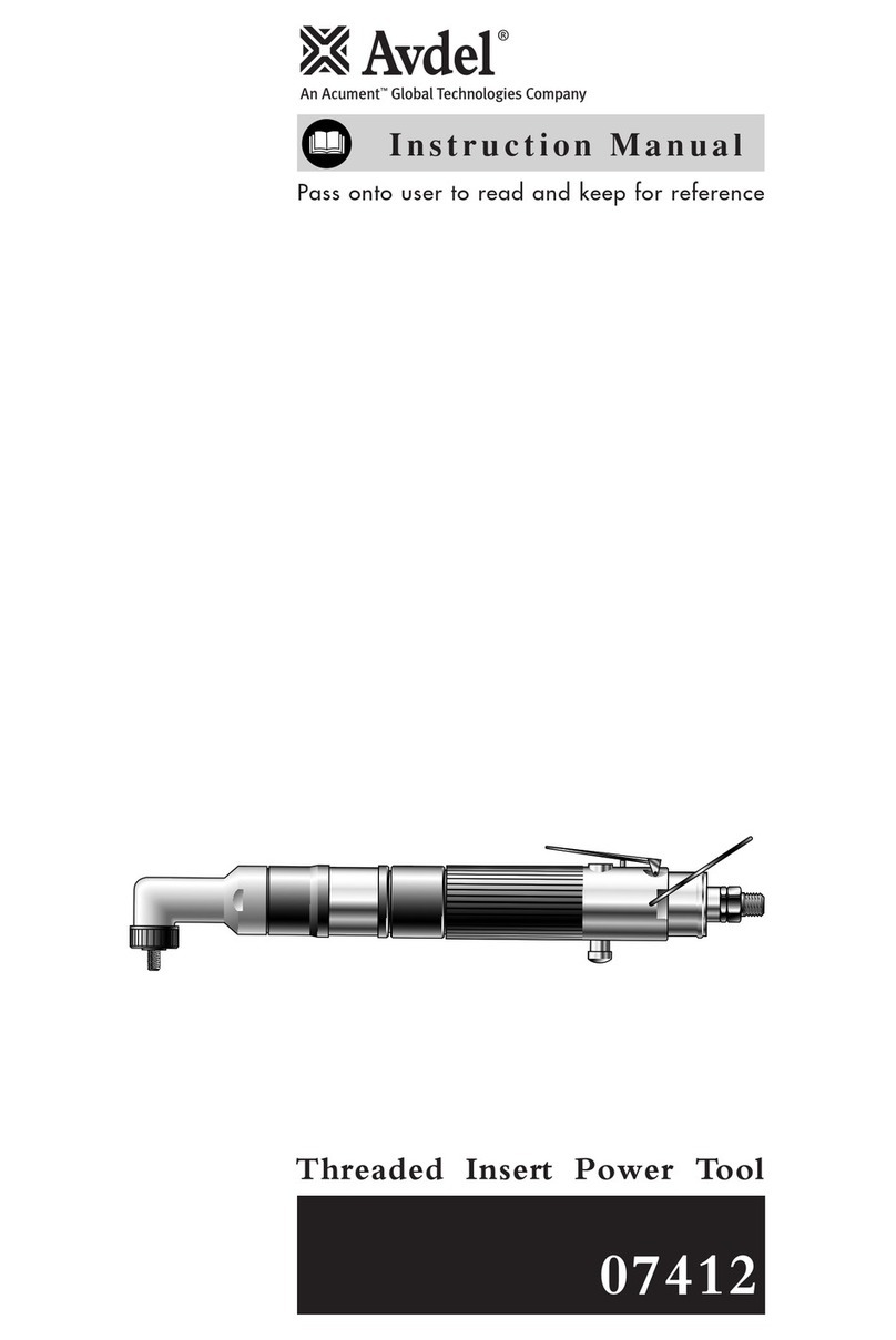 Avdel 7412 User manual