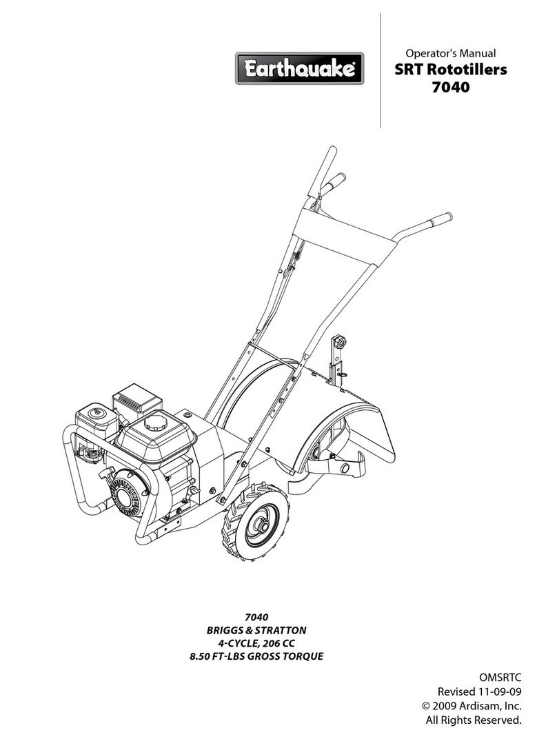 EarthQuake 7040 Operator's manual
