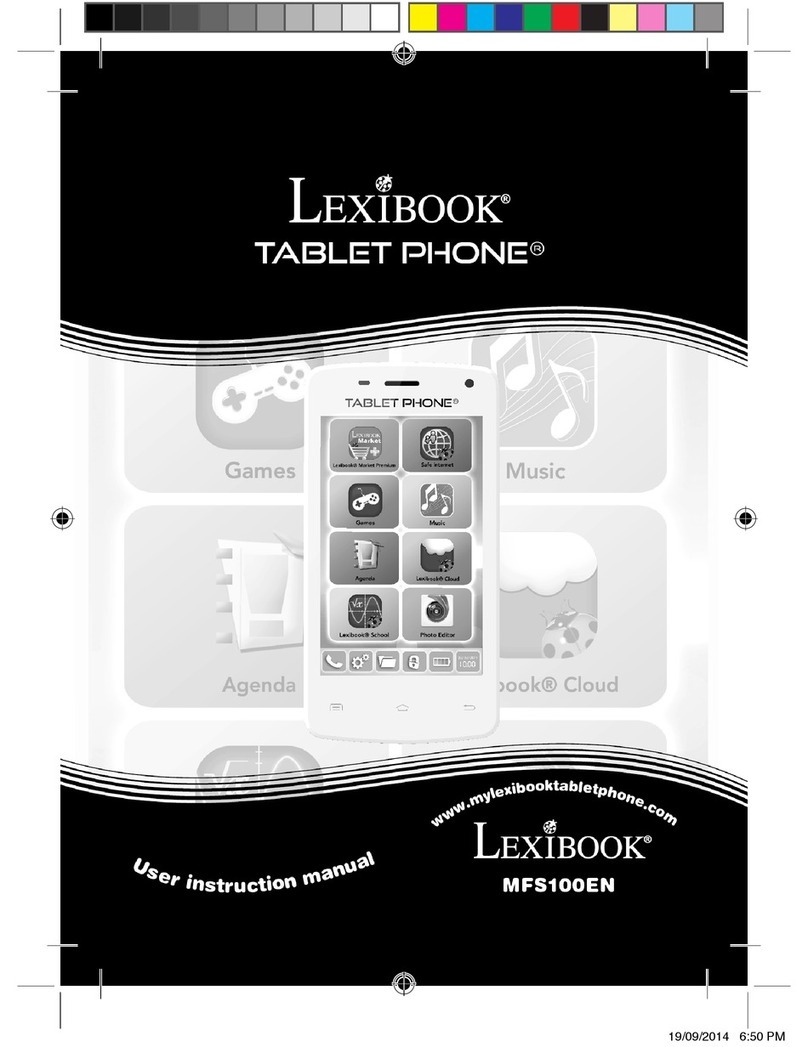 LEXIBOOK MFS100EN Operator's manual