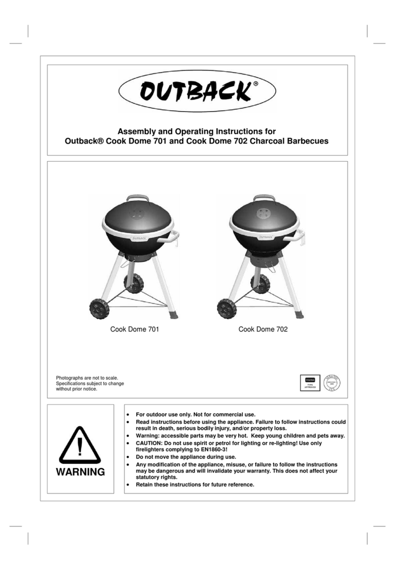 Outback Cook Dome 701 User manual