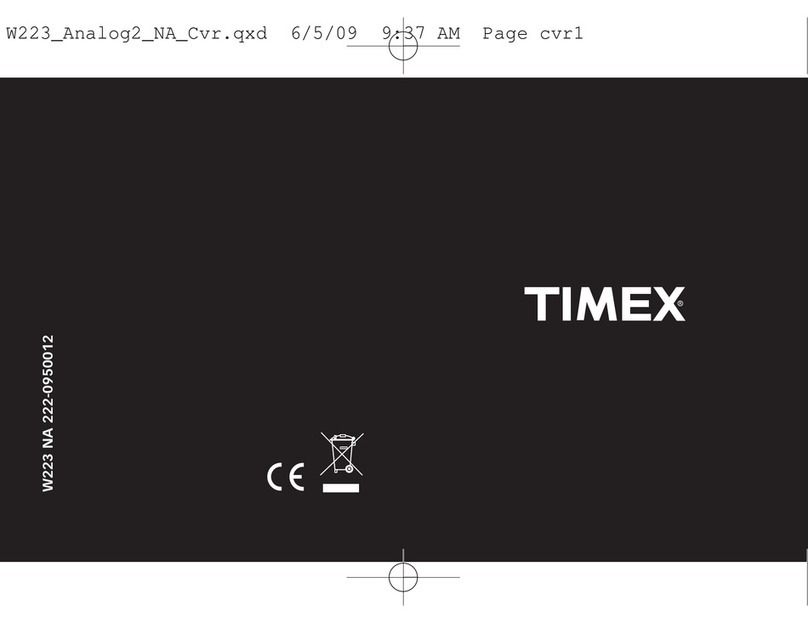 Timex W223 NA User manual