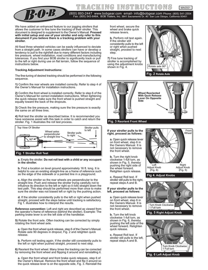 BOB MA0501 User manual