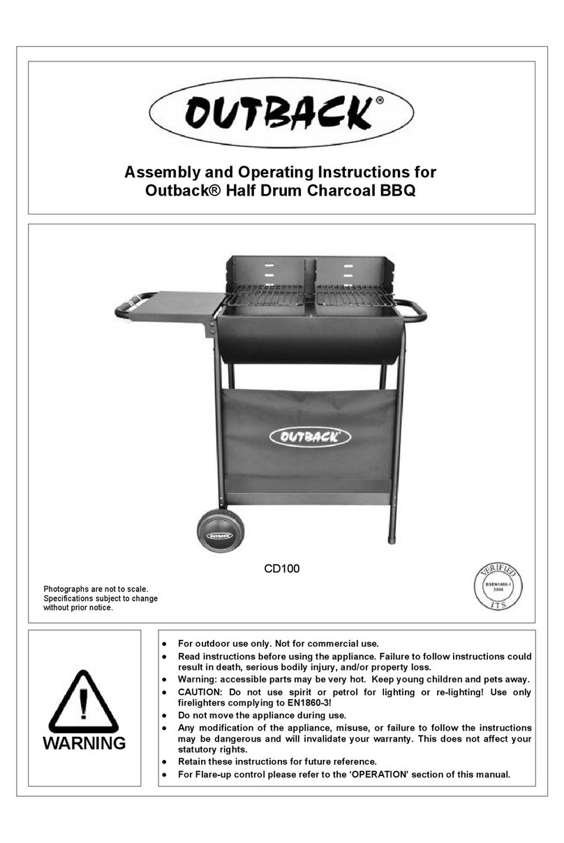 Outback CD100 User manual