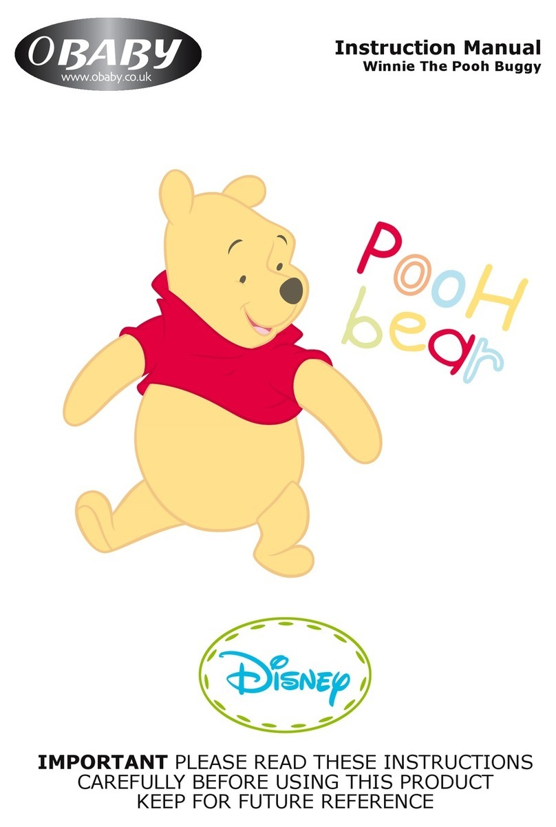 OBaby Disney Winnie The Pooh Buggy User manual