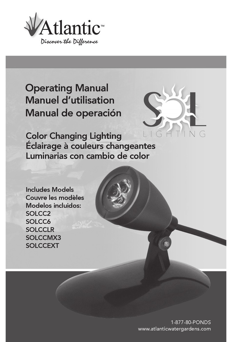 Atlantic SOLCC2 operating manual