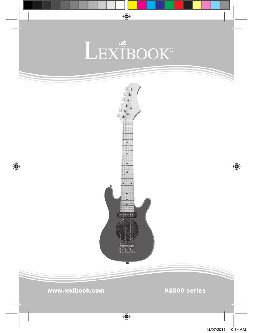 LEXIBOOK K2500 series manual