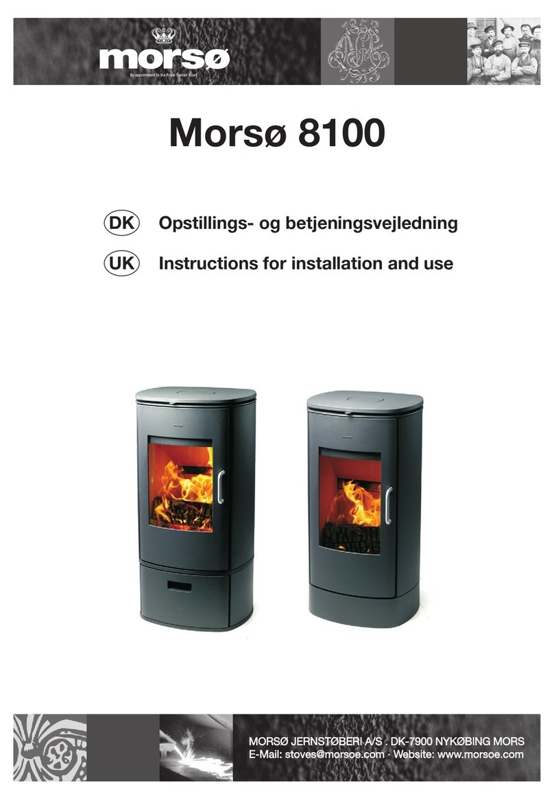 Morsø 8100 User manual