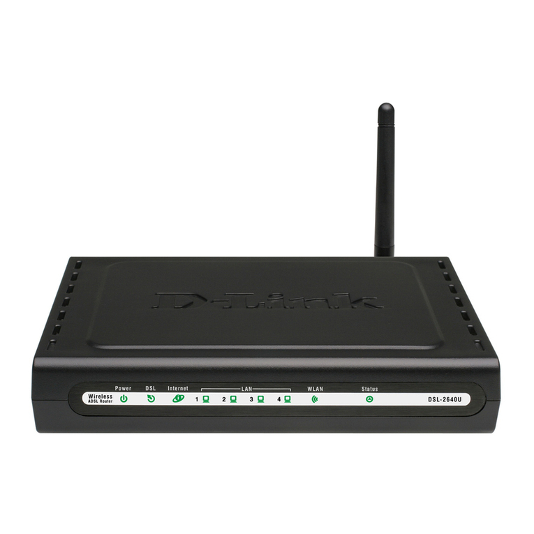 D-Link DSL-2640U User manual