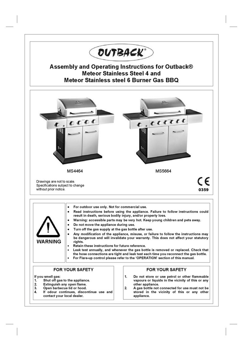 Outback MS4464 User manual
