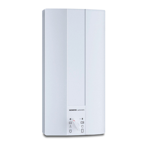 Siemens DH 18100 User manual