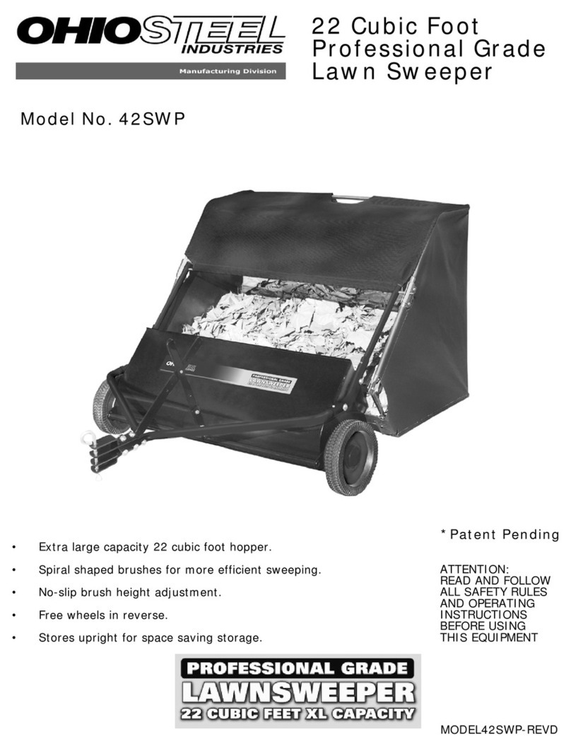 Ohio Steel 42SWP-REVD instruction manual