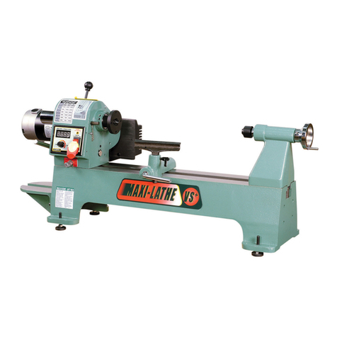 General International MAXI-LATHE VS+ 25-200 Setup & operation manual