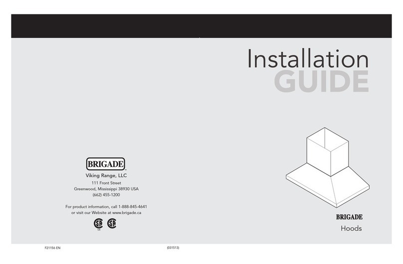 Brigade CRVCH336BK installation guide