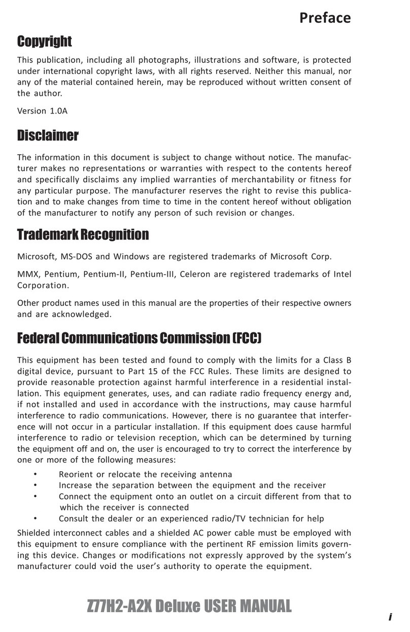 ECS Z77H2-A2X Deluxe user manual