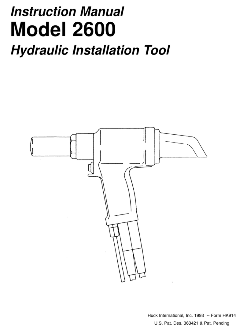 Huck 2600 User manual