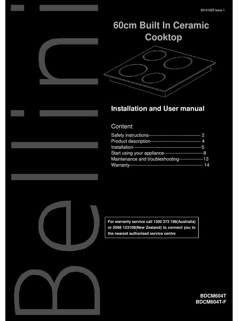 Bellini BDCM604T User manual