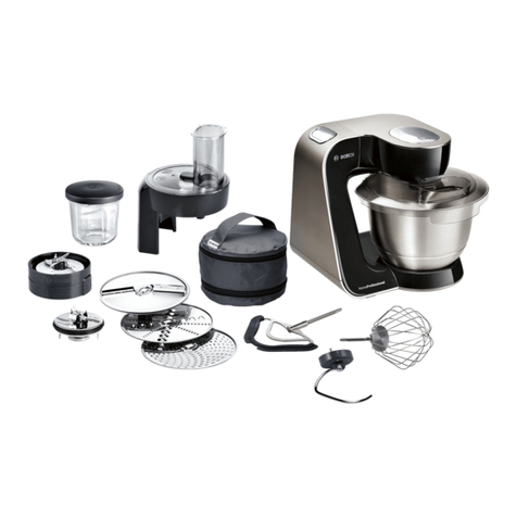 Bosch MUM57 SERIES operating instructions
