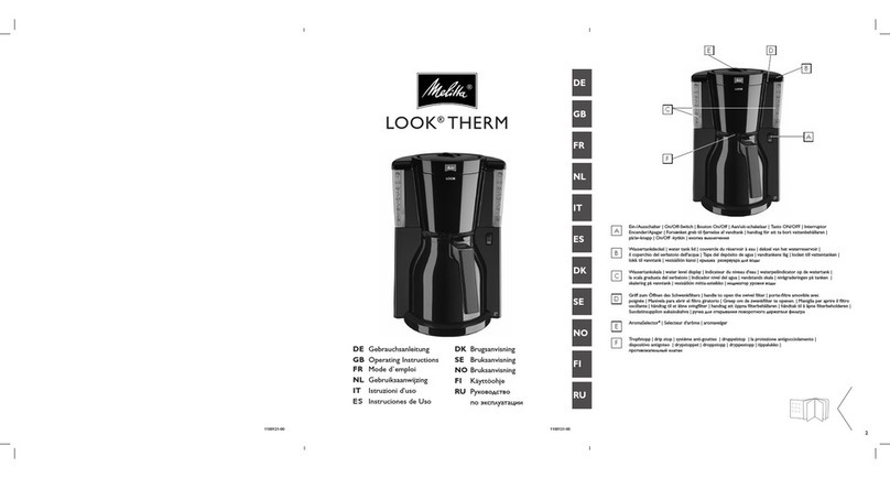 Melitta LOOK THERM User manual