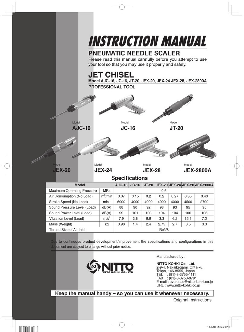 Nitto AJC-16 instruction manual