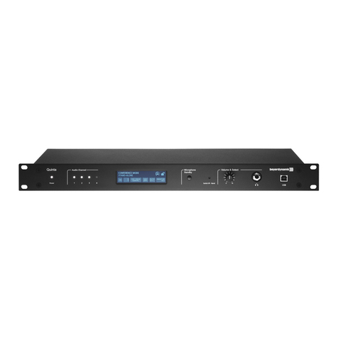 Beyerdynamic Quinta User manual