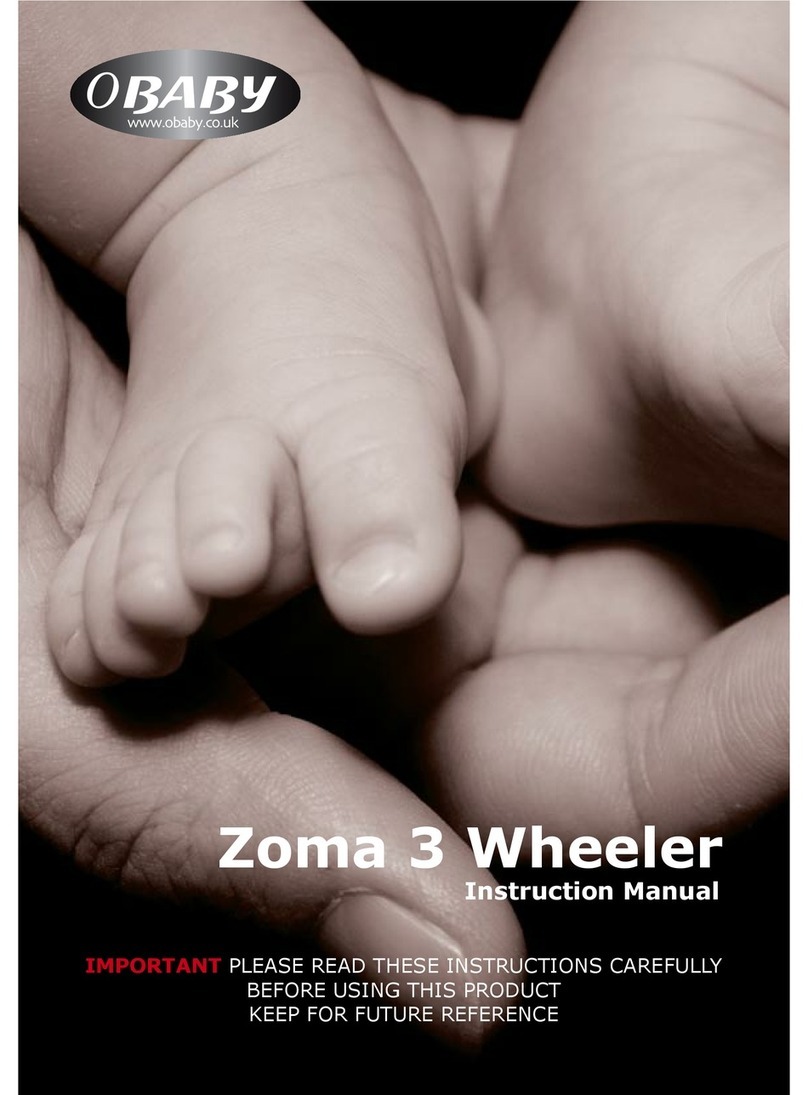 OBaby Zoma 3 Wheeler User manual