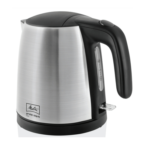 Melitta Prime Aqua mini User manual