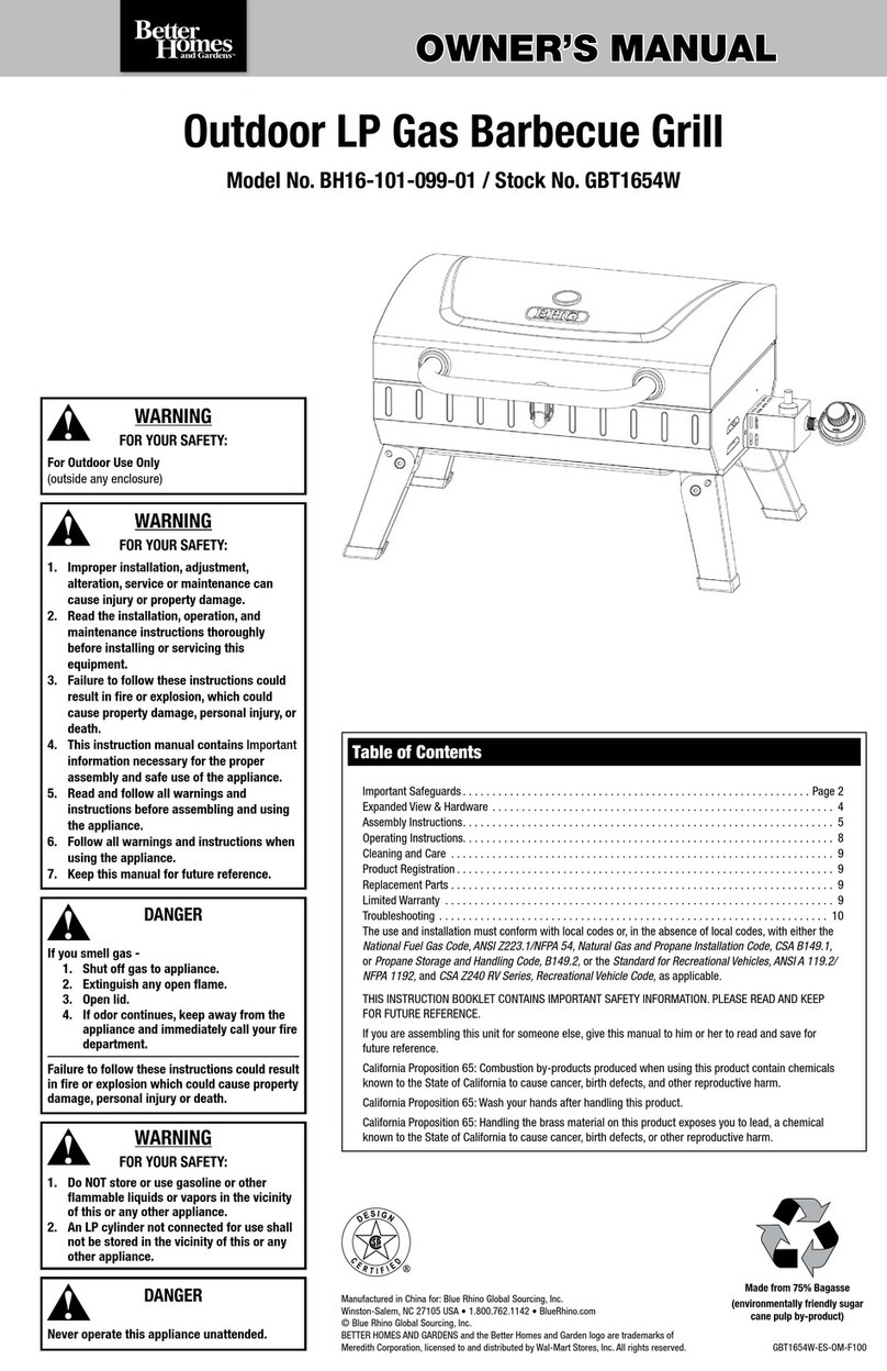 BlueRhino GBT1654W User manual