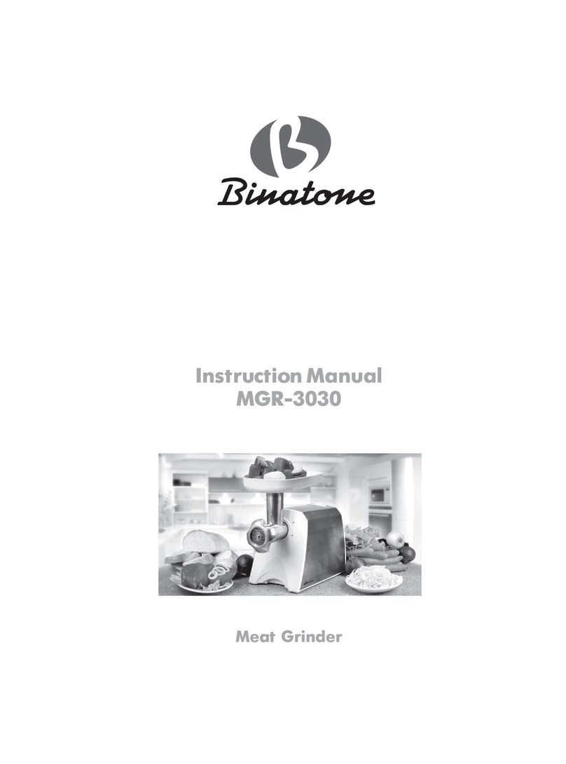 Binatone MGR-3030 instruction manual