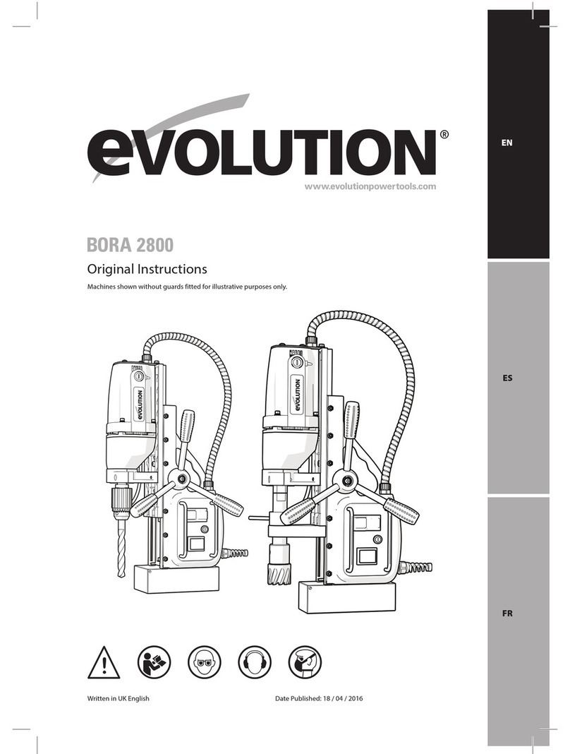 Evolution BORA 2800 User manual