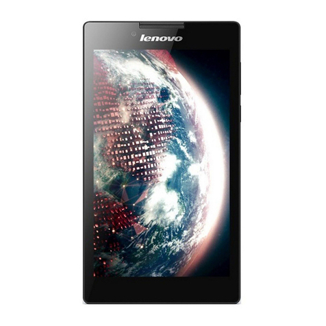 Lenovo TAB 2 A7-10F Safety, warranty & quick start guide