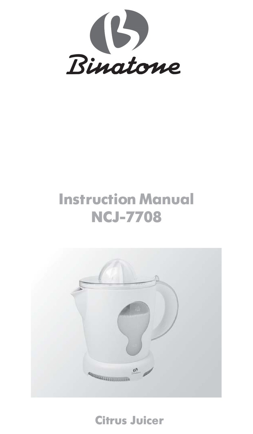 Binatone NCJ-7708 instruction manual