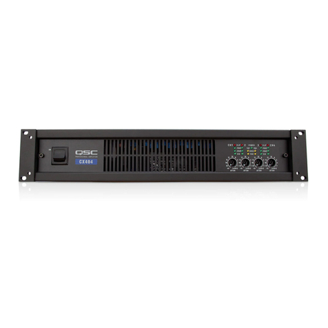 QSC CX302 user manual