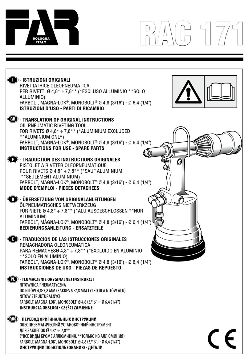 FAR RAC 171 Original instructions FAR RAC 171 Original instructions