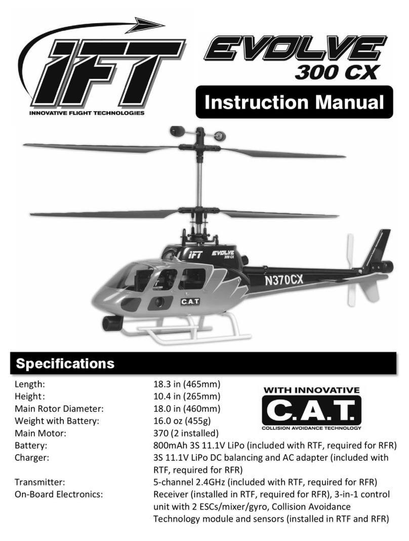 IFT Evolve 300 CX User manual