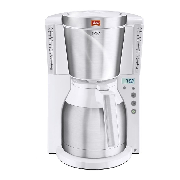 Melitta LOOK Therm Timer User manual