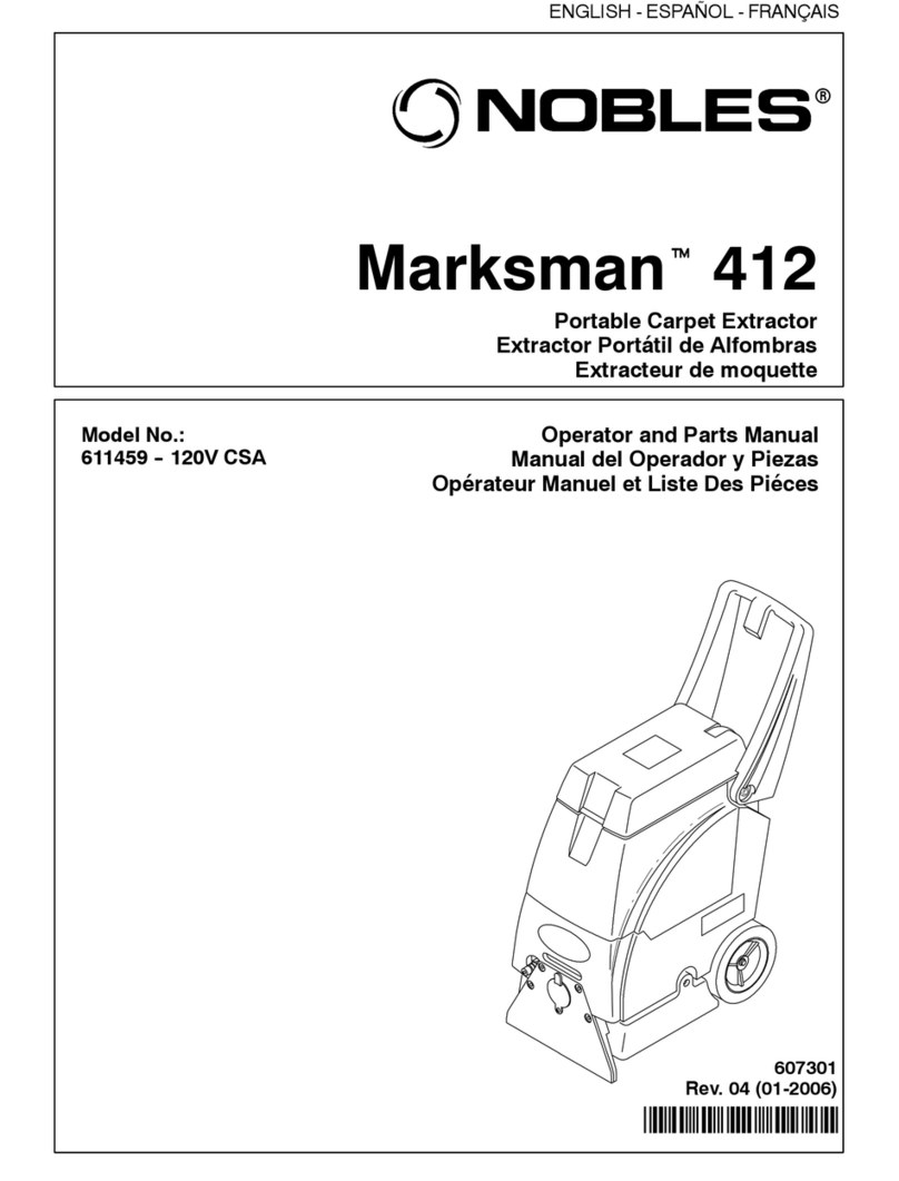 Nobles Marksmant 412 Operator and parts manual
