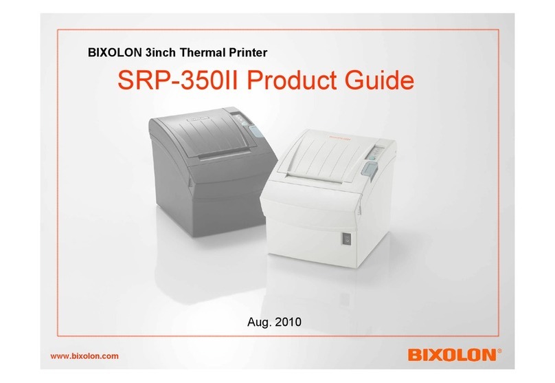 BIXOLON SRP-350II User manual