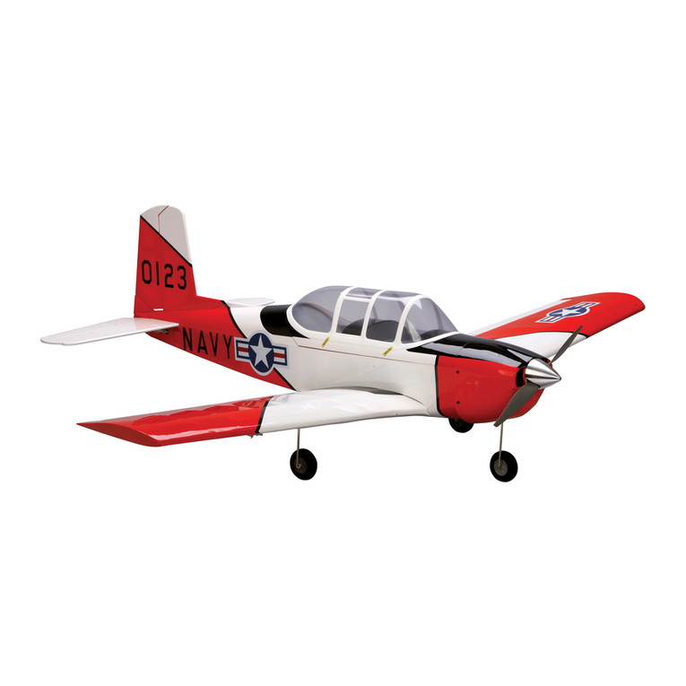 E-FLITE T-34 Mentor 25e ARF Assembly manual