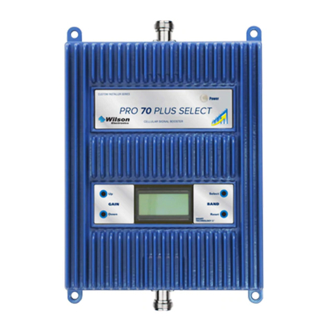 Wilson Electronics PRO 70 PLUS SELECT installation guide