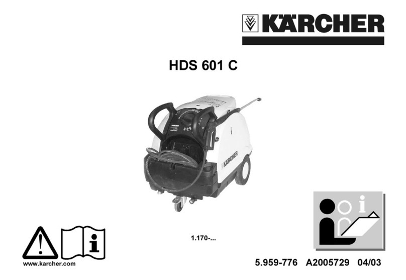 Kärcher HDS 601 C Eco User manual Kärcher HDS 601 C Eco User manual