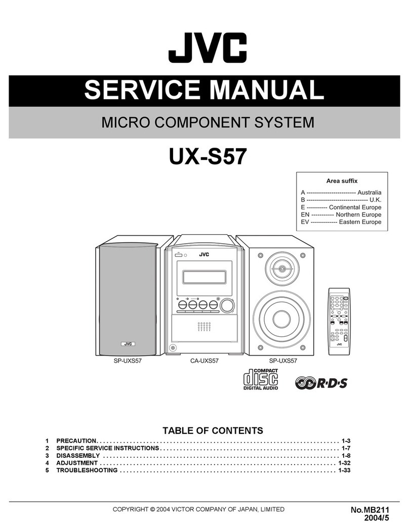 JVC UX-S57 User manual