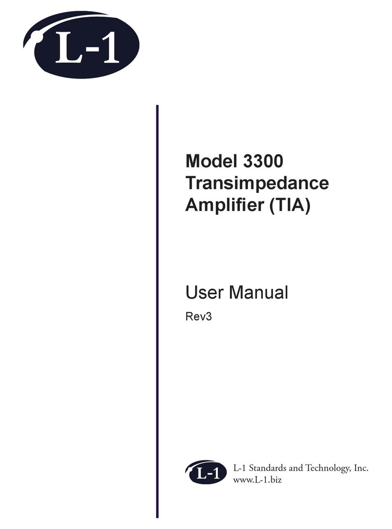 L-1 3300 user manual